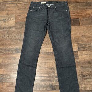 Ag Adriano Goldschmied Stevie Slim Straight Dark Blue